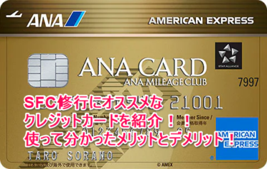 ANA AMEXゴールドカード